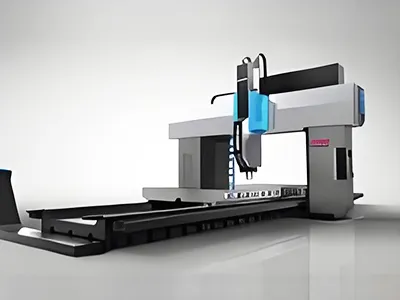 ماكينات الحفر والتفريز CNC مع هيكل جسري