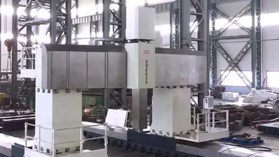 ماكينات الحفر والتفريز CNC مع هيكل جسري