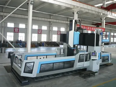 ماكينة حفر وتفريز CNC جسرية (جسر ثابت وطاولة متحركة)